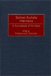 Cover of: Salman Rushdie Interviews: A Sourcebook of His Ideas