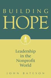 Cover of: Building Hope by John Bateson
