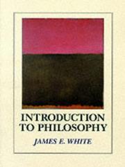 Cover of: Introduction to philosophy by James E. White