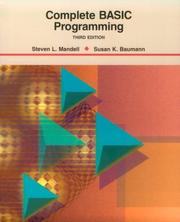 Complete Basic Programming by Steven L. Mandell