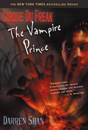 The Vampire Prince (Cirque Du Freak #6) by Darren Shan