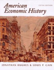 Cover of: American economic history