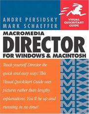 Macromedia Director MX for Windows and Macintosh by Andre Persidsky
