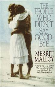 Cover of: The people who didn't say goodbye