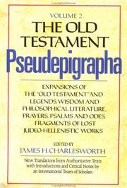 Cover of: The Old Testament pseudepigrapha by edited by James H. Charlesworth.