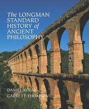 Cover of: The Longman Standard History of Ancient Philosophy
