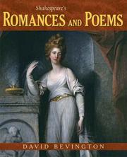 Shakespeare's romances and poems