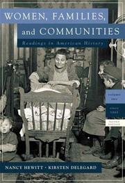 Cover of: Women, Families and Communities, Volume II (2nd Edition)