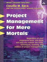 Project management for mere mortals