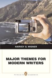 Cover of: Major Themes for Modern Writers
