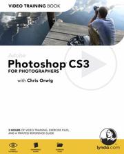 Cover of: Adobe Photoshop CS3 for Photographers: Video Training Book