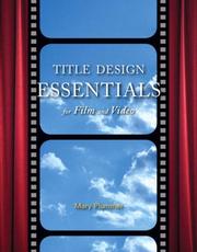 Cover of: Title Design Essentials for Film and Video