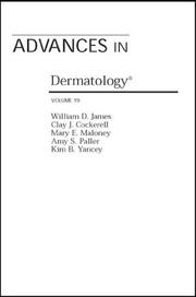 Cover of: Advances in Dermatology, Vol. 19 (Advances in Dermatology)