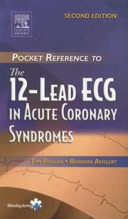 Cover of: Pocket Reference to The 12-Lead ECG in Acute Coronary Syndromes