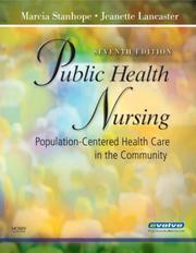 Cover of: Public Health Nursing by Marcia Stanhope, Jeanette Lancaster