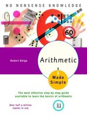 Cover of: Arithmetic made simple
