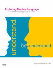 Cover of: Exploring Medical Language