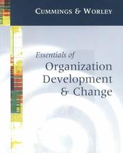 Cover of: Essentials of Organization Development and Change