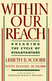 Cover of: Within our reach by Lisbeth B. Schorr