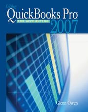 Cover of: Using Quickbooks Pro 2007 for Accounting