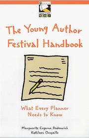 Cover of: The young author festival handbook: what every planner needs to know