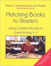 Cover of: Matching Books to Readers by Irene C. Fountas, Gay Su Pinnell