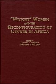 Cover of: "Wicked" Women and the Reconfiguration of Gender in Africa: (Social History of Africa)