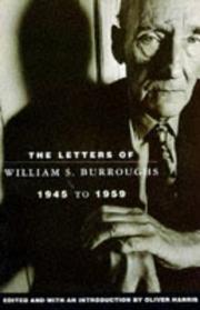 Cover of: Letters of William S. Burroughs