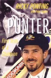 Cover of: Ricky Ponting