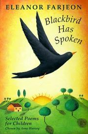 Blackbird has spoken : selected poems for children