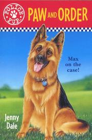 Cover of: Paw and Order (Police Pup)