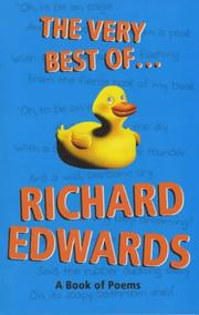 The very best of Richard Edwards : a book of poems