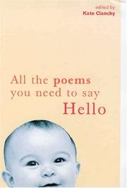 All the poems you need to say hello