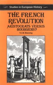 The French Revolution by T. C. W. Blanning