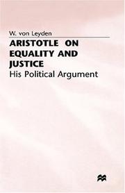 Aristotle on equality and justice : his political argument