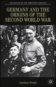 Germany and the origins of the Second World War