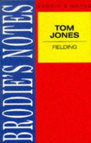Cover of: Henry Fielding's Tom Jones (Brodies Notes)
