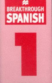 Cover of: New Breakthrough Spanish (Breakthrough Language)