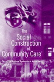 The social construction of community care