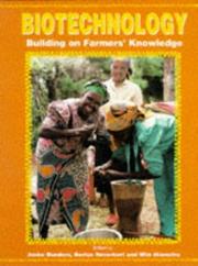 Cover of: Biotechnology: Building on Farmers' Knowledge