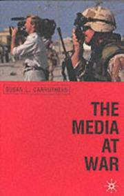 Cover of: The Media at War by Susan L. Carruthers