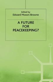 Cover of: A future for peacekeeping?