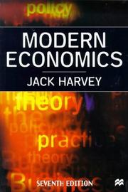 Cover of: Modern Economics
