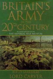 Britain's army in the 20th century
