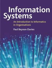 Information systems development : an introduction to information systems engineering