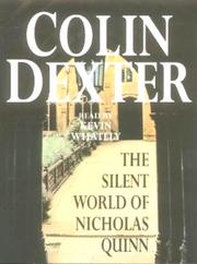 Cover of: The Silent World of Nicholas Quinn (Inspector Morse)