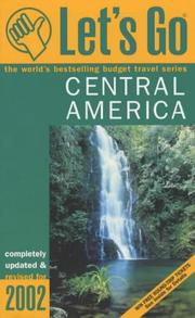 Cover of: Let's Go Central America (Let's Go)