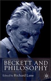 Cover of: Beckett and philosophy