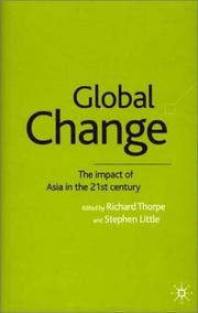 Global change : the impact of Asia in the twenty-first century