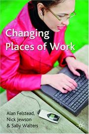 Cover of: Changing Places of Work